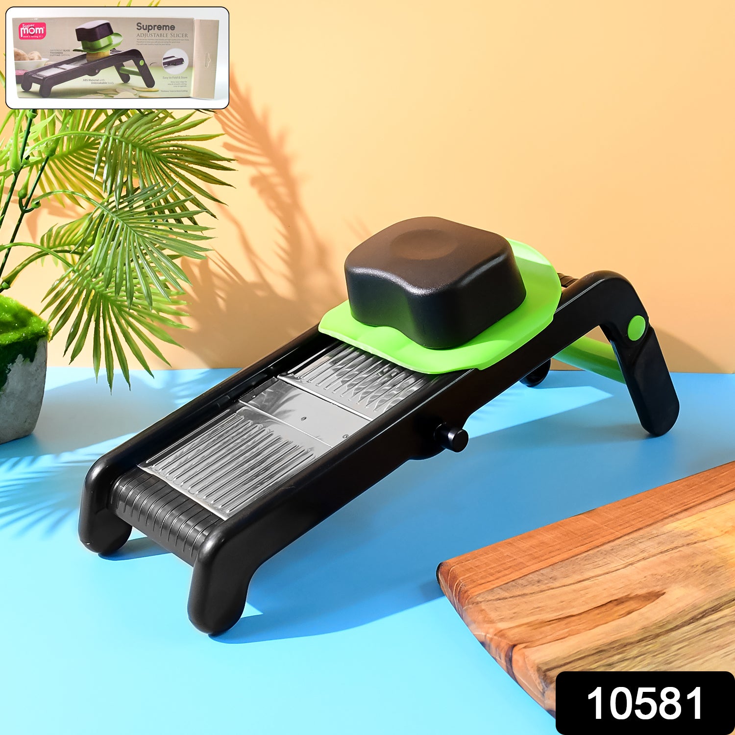 Supermom Supreme Adjustable Slicer With Stainless Steel Blades